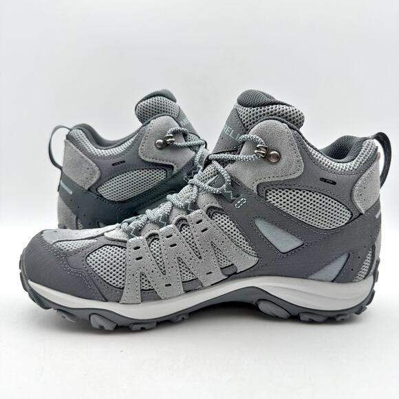 Merrell Womens Accentor 3 Mid Hiking Boots US 10.5 Brindle GTX Waterproof NWOB - Picture 7 of 12